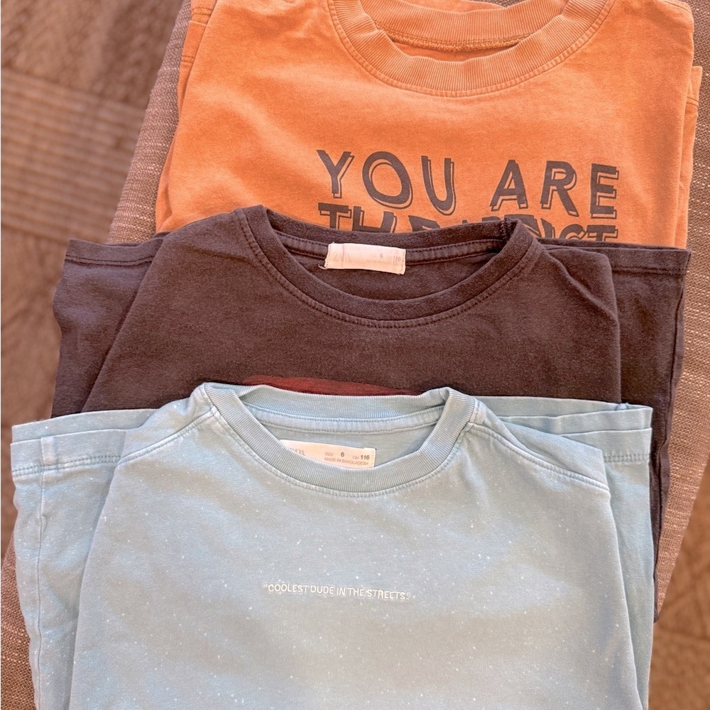 Zara Kids Graphic T-Shirts bundle ( set of 3)
